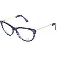 Web Lunettes de Vue WE5143 54/14/140 Shiny blue Acetate WOMAN WE5143