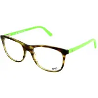 Web Lunettes de Vue WE5153 53/17/145 Shiny dark green Acetate MAN WE5153