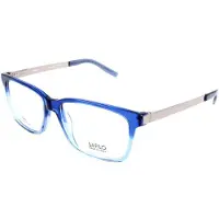 Safilo Lunettes de Vue SA 1029 55/16/145 Shaded blue ruthenium Acetate MAN SA 1029
