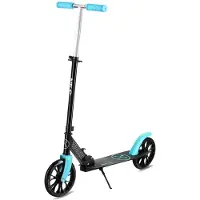 Northix Trottinette noire, pliable et légère