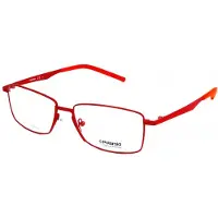 Polaroid Lunettes de Vue PLD D502 54/15/145 Red Stainless steel MAN PLD D502