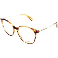 Lanvin Lunettes de Vue VLN777 52/18/140 Shiny streaked brown Acetate WOMAN VLN777
