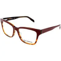 Karl Lagerfeld Lunettes de Vue KL919 52/16/135 Bordeaux/striped brown Acetate WOMAN KL919