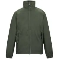 Regatta Veste de pluie pour hommes Lyle IV, légère et imperméable, modèle RG3476 (taille 5XL), couleur kaki foncé