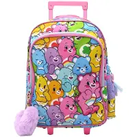 Care Bears 36 Cm 20l Wheeled Backpack Multicolore Enfants