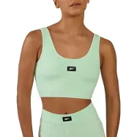 Reebok Rib Multi-way Sports Bra Vert L / Regular Femme