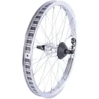 Cult Crew Hybrid V2 Freecoaster Rhd 20´´ Rear Wheel Argenté 14 mm / 1s