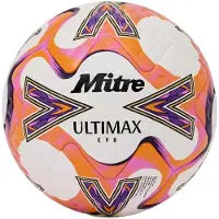 Mitre Ultimax Evo 26 Football Ball Orange 5