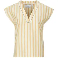 Vila Blouses VISELDIA V-NECK S/S TOP femmes - Multicolore - FR 40