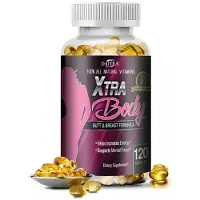 Daitea Formule Xtra Body pour les fesses et les seins 460 mg (120 capsules), complément alimentaire pour femmes, poitrine et fesses