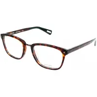 Lanvin Lunettes de Vue VLN667M 53/20/145 Shiny brown havana/yellow Acetate WOMAN VLN667M