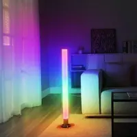 Silamp Lampe sur Pied Connectée WiFi RGBW 90cm 22W