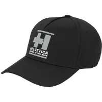 Helvetica Casquette PANAMA hommes - Noir - Unique