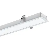 Silamp Réglette Encastrable LED 120cm 35W Blanc - Blanc Froid 6000K - 8000K