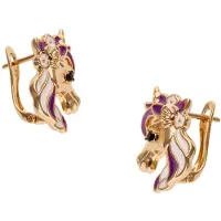 Mymo Boucles d'oreilles or