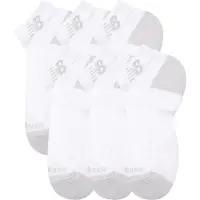 New Balance Chaussettes de sports ACTIVE LOW CUT SOCKS 6 PACK hommes - Blanc - XL