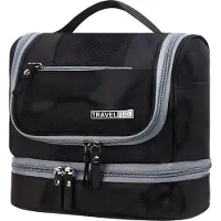 HARAHU Trousse de maquillage de voyage noire KS-39248 KP39248