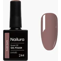 Ginza.se - Gel Polish 244 - Plum Taupe - 10 ml (Taupe prune, Vernis effet gel)