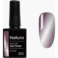 Nailura - Gel Polish 300 - Slate Gray - 10 ml (Gris ardoise)