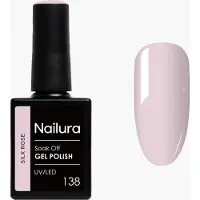 Nailura - Gel Polish 138 - Silk Rose - 10 ml (Rose, Rose soie)