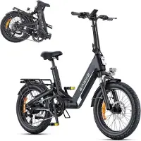 KUKIRIN L20 3.0 Boost - Vélo Électrique - Moteur 250w - Batterie 48v 13.5ah - Autonomie 135km - Max25km/H - Roues 20" - Noir