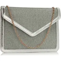 HARAHU Pochette IS-5371 Grise - Élégance et Praticité KP5371