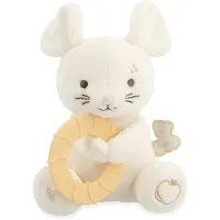 Kaloo Anneau de dentition et peluche souris - jouet souple pour bébé