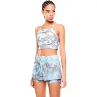 Emporio Armani pour femme. 7W000935_AF21580 Top Ventus Lab bleu (L), Sport, Multisport, Sans manches / bretelles, Polister recyclé
