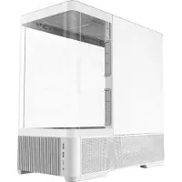 Antec C6 Curve Air Mid-Tower ATX Case, white (ATX, ITX, mATX), Boîtier PC, Blanc