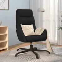 vidaXL Meubles Fauteuil Relax Noir Similicuir - Fauteuils TV & Relax 341141