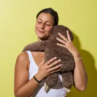 Jeux 2 momes Peluche - - Paresseux Calin Lestée - Marron