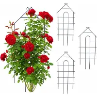 Relaxdays 4 grilles (1 cm, 34 cm)