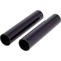 AKF Fahrzeugteile GmbH Lot : 2 x housse pour guidon télescopique, 165 mm, véritable carbone - Violet
