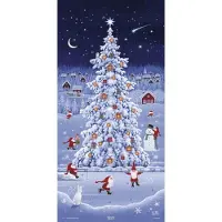 Korsch Verlag Calendrier de l'Avent "Les Joies de Noël des Tomtes"