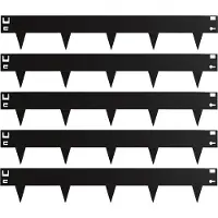 Northix Bordure de pelouse en acier - Flexible, barrière anti-mauvaises herbes, bordure de tonte