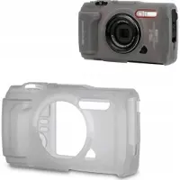 JJC Étui en silicone pour appareil photo SCC TG7, Housse pour appareil photo, Gris