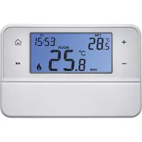 Emos Thermostat d'ambiance OpenTherm P5606OT, programmable, câblé, Thermostat, Blanc