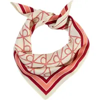 Calvin Klein Foulard écru / pêche / rouge / blanc