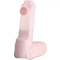 Generique Ventilateur portable rose à patte de chat design mignon rechargeable compact et léger ventilation douce pour bureau voyage extérieur idée cadeau rafraîchissant pour l été au quotidien