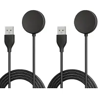 No Brand MEVRONISSHOP-Câble de charge compatible avec Samsung Galaxy Watch (lot de 2)
