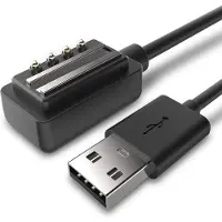 No Brand MEVRONISSHOP-Chargeur Pour Suunto Spartan Ultra HR,Spartan Sport Wrist HR,Suunto 9,Suunto D5,Suunto EON Core - Socle de Câble de Chargement USB 100cm - Accessoires pour Montre Intelligente