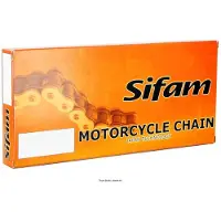 Sifam - Chaîne Transmission 428-Sh Qualité Hyper Renforcé #112 Maillons