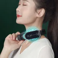 Generique Ventilateur de cou suspendu Portable, chauffage intelligent électrique sans pales, ventilateur silencieux pour la maison, le bureau et les voyages