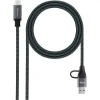 Nanocable Câble USB 3.2 100 W USB-C vers USB-C de 2 m