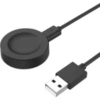KALANKA -Chargeur Compatible avec Huawei Watch GT 6/5/4/3/2 Pro/Watch 5/4/3/Fit 4/Ultimate/D2 - Modèles Standard et Pro, Station de Charge Magnétique avec Câble de Chargement USB de 100 cm, Noir