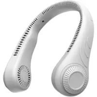 Generique Mini ventilateur de cou Portable sans lame, ventilateur de sport silencieux, Rechargeable par USB, 4000mAh, pour l'extérieur