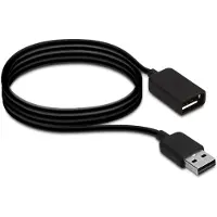 KALANKA -Câble USB Compatible avec Polar M200 / Huawei Band 4 câble - Câble Rechange Chargeur Fitness Tracker Montre connectée - Noir