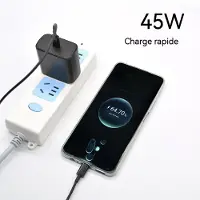 Samsung Chargeur Rapide 45W + Cable USBC 1M, compatible avec les S22-26 et autres modèle
