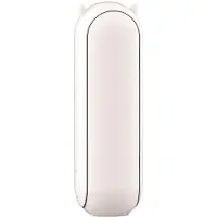 Generique Petit ventilateur Portable pliable USB avec feuille de caoutchouc souple TPE, conception de Protection d'arrêt automatique