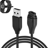 No Brand MEVRONISSHOP-Chargeur Cable Compatible avec COROS PACE 3, PACE 2, APEX 2/2 Pro, Vertix 2, Vertix 2S, APEX 42mm/46mm, Câble de Charge pour Montre Connectée USB 3 Pin